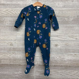 Blanket Sleeper Flowers Hedgehogs 12M