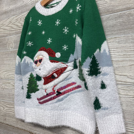 Sweater Santa Skiing 7-8
