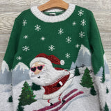 Sweater Santa Skiing 7-8