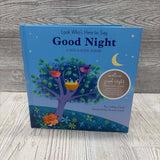Look Who's Here To Say Goodnight A Peek-A-Book Album