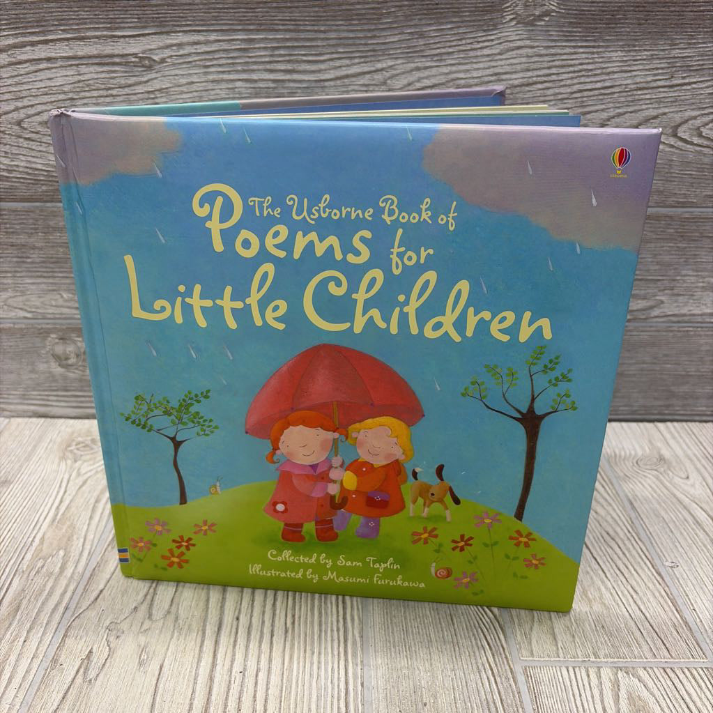 The Usborne Book Of Poems For Little Children Hardcover Book