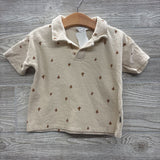 Textured Polo Shirt Cactus 3T