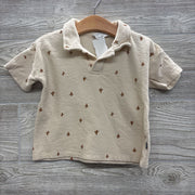 Textured Polo Shirt Cactus 3T