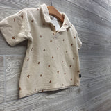 Textured Polo Shirt Cactus 3T