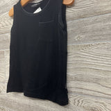 Ribbed Tank Top Chest Pocket 2T-3T