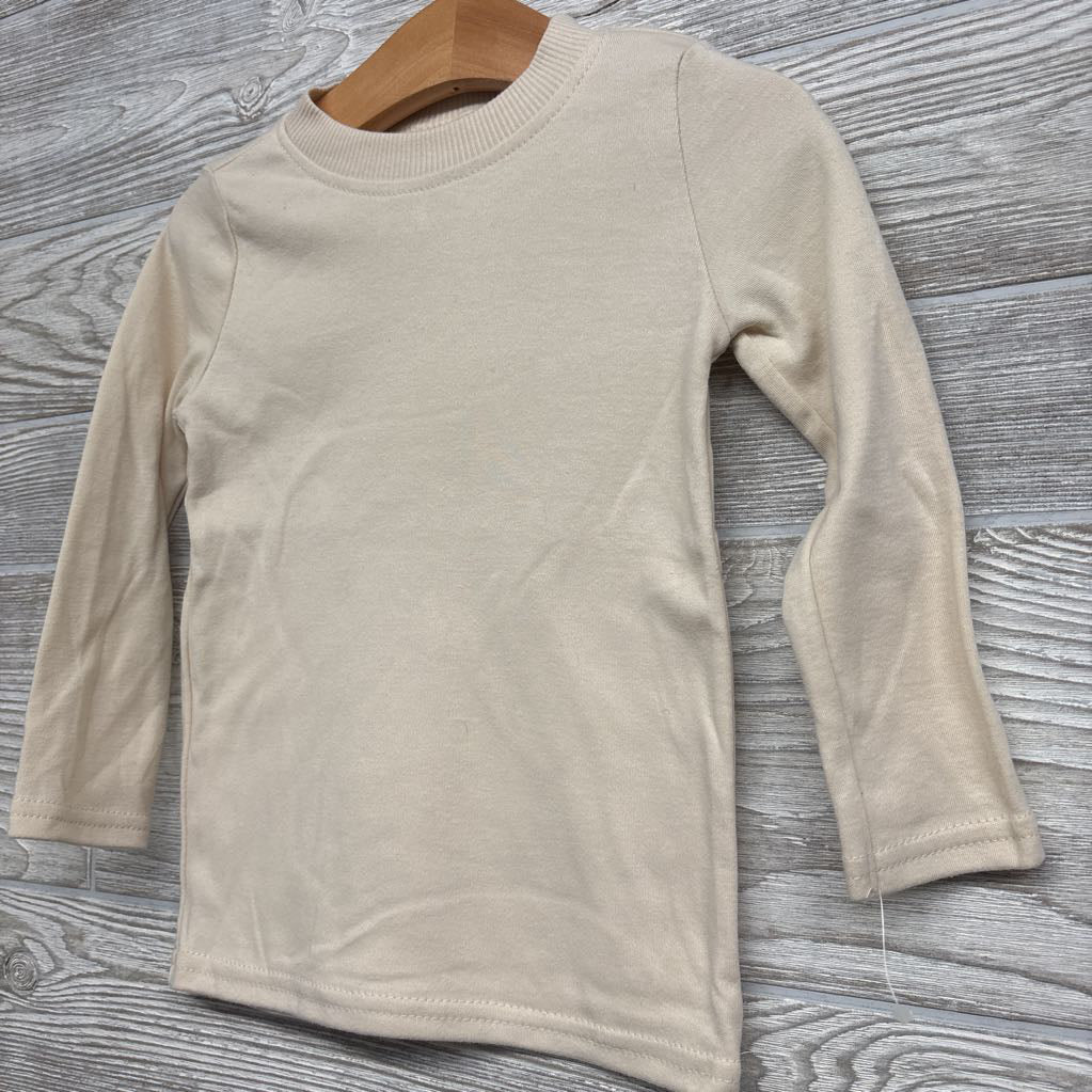 LS Shirt Solid 2T