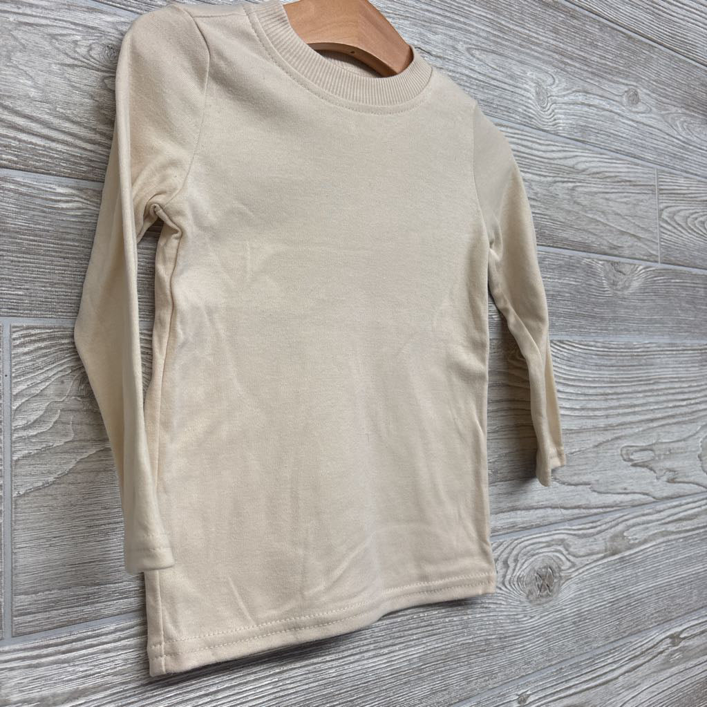 LS Shirt Solid 2T