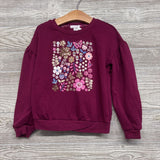 Super Soft Crewneck Flowers Sequins 6
