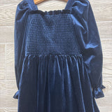 LS Velvet Smocked Dress 4-5