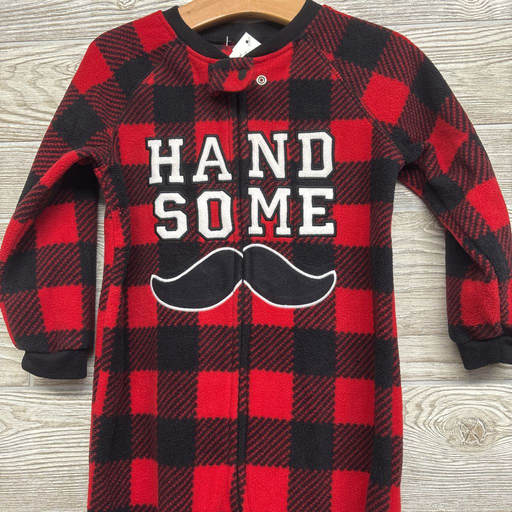 Blanket Sleeper Plaid Handsome 3T