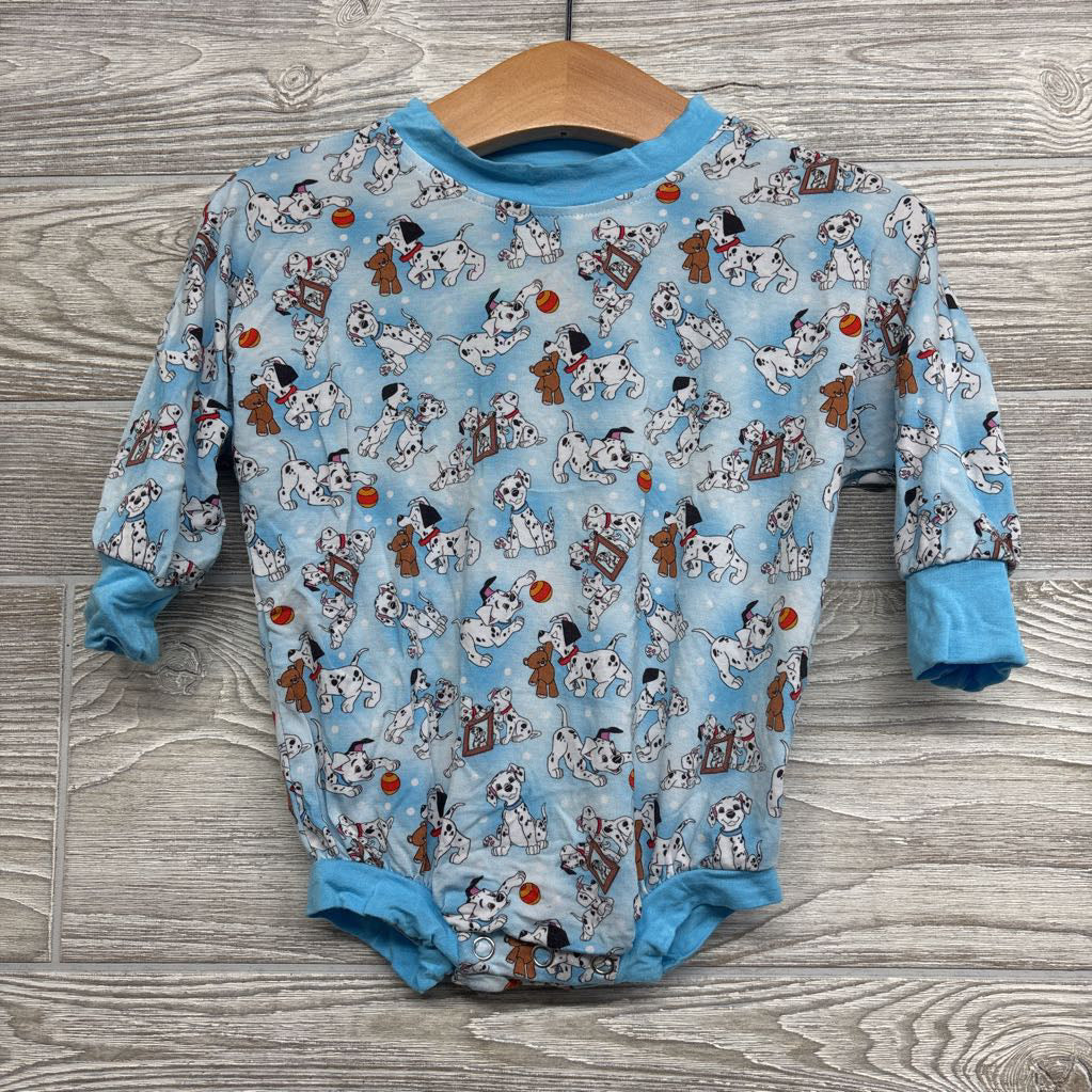 LS Bamboo Romper 101 Dalmatians 3-6M