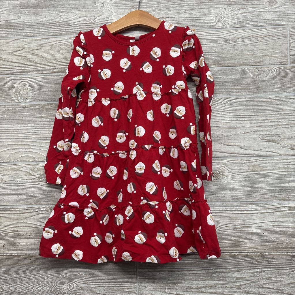 LS Tiered Dress Santas 6