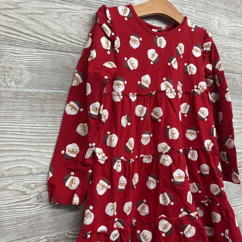LS Tiered Dress Santas 6