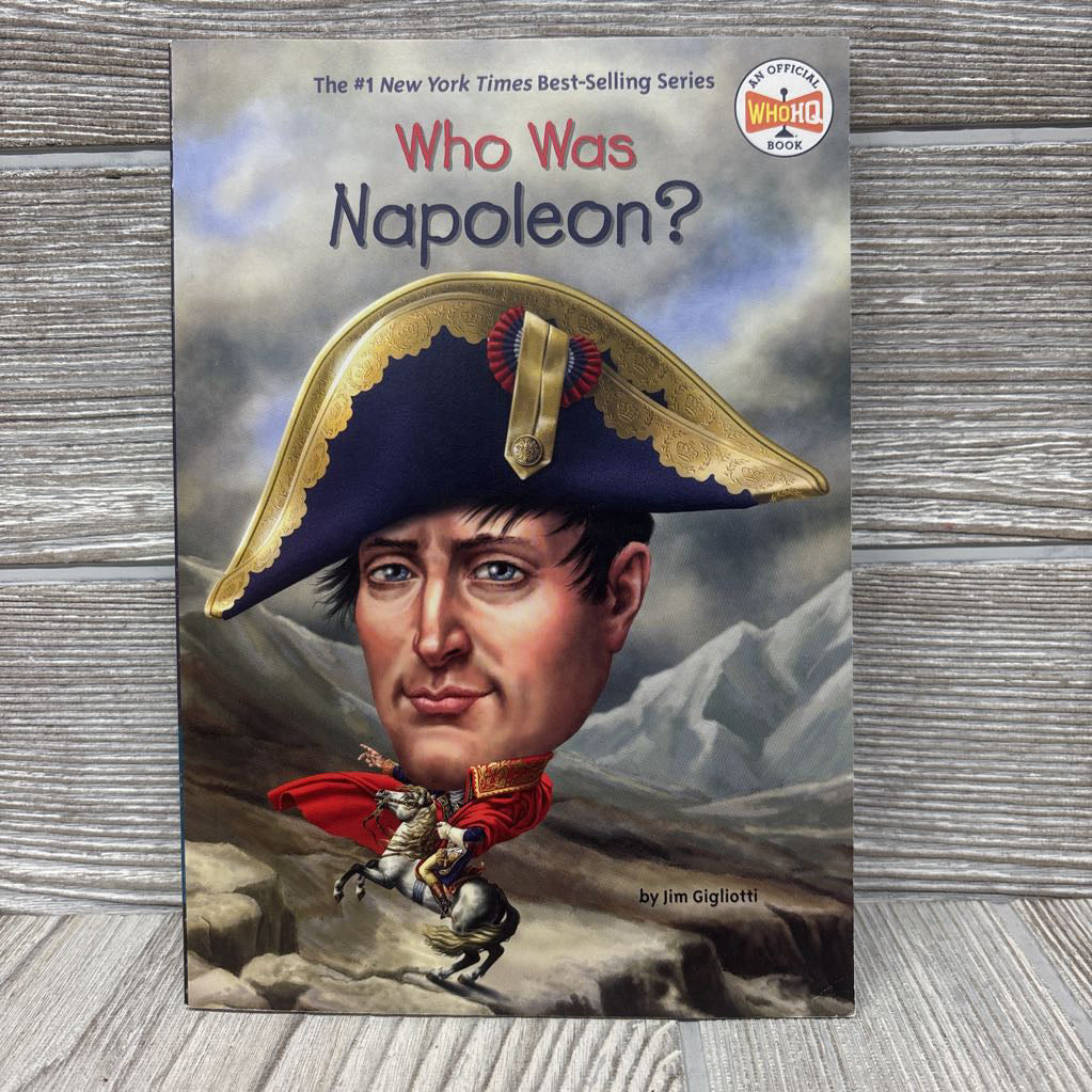Who Was Napoleon? Paperback Book