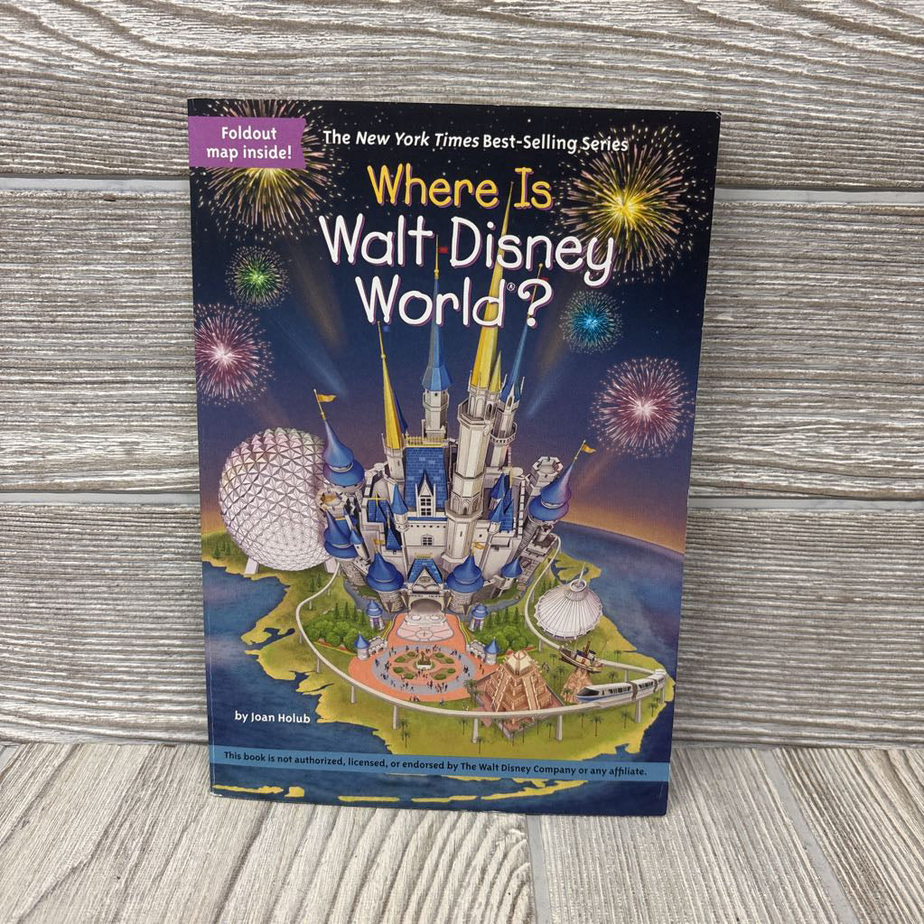 Where Is Walt Disney World? Paperback Book