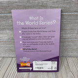What Is The World Series? Paperback Book