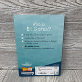 Who Is Bill Gates? Paperback Book