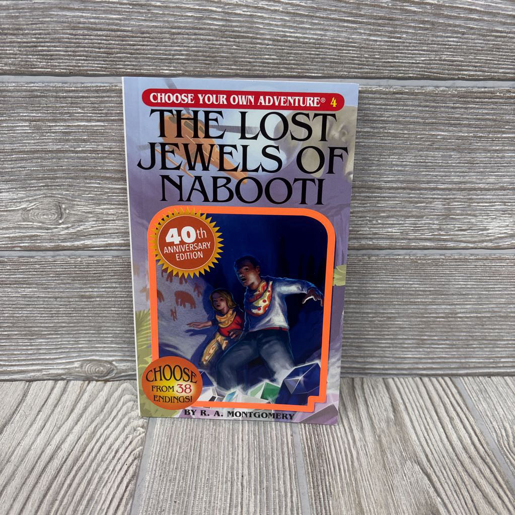 Choose Your Own Adventure #4 The Lost Jewels Of Nabooti Paperback Book