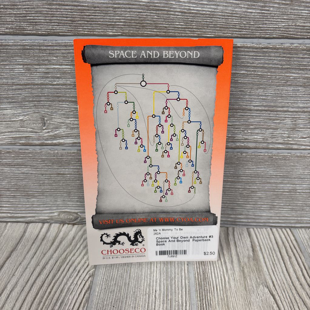 Choose Your Own Adventure #3 Space And Beyond Paperback Book