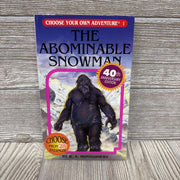 Choose Your Own Adventure #1 The Abominable Snowman Paperback Book