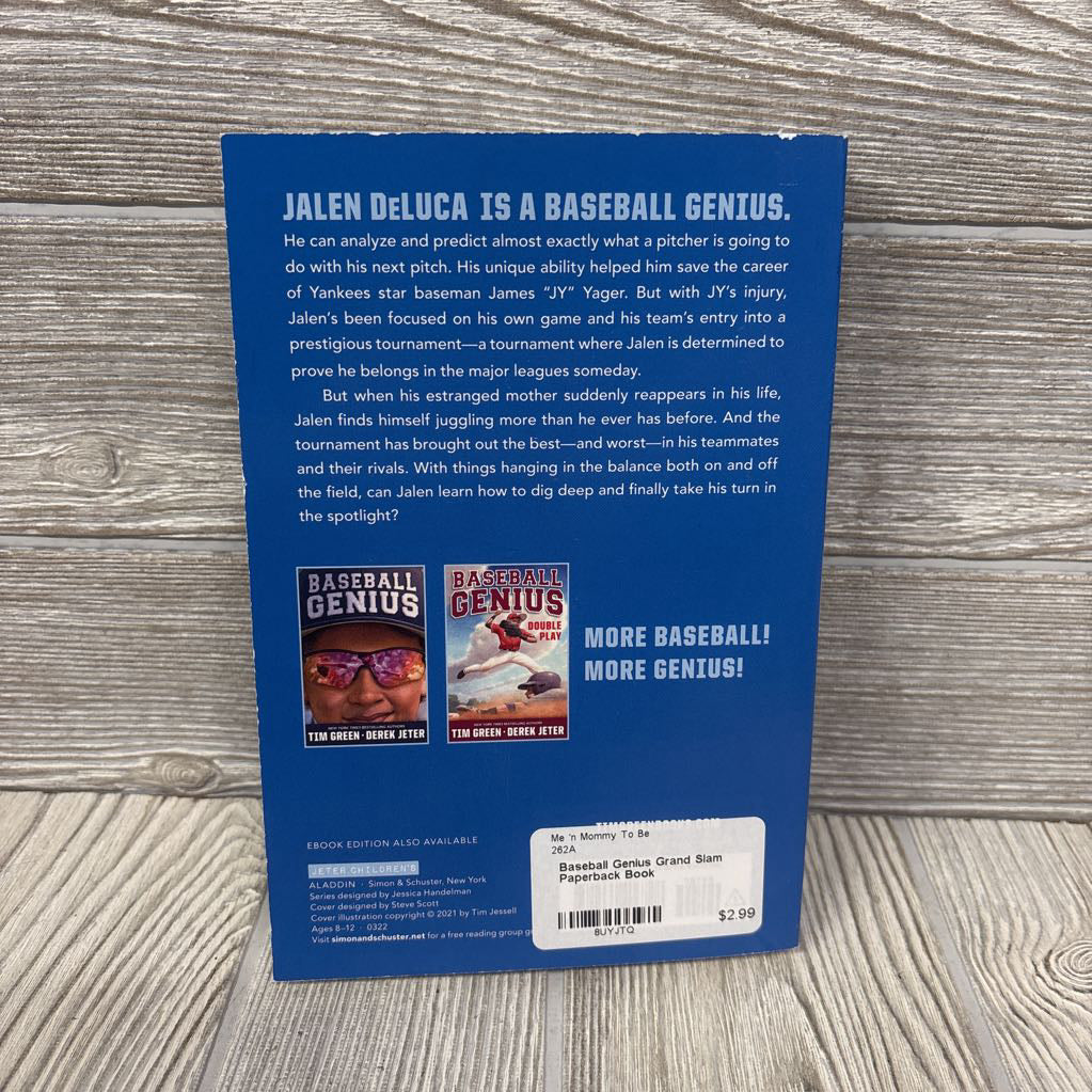 Baseball Genius Grand Slam Paperback Book