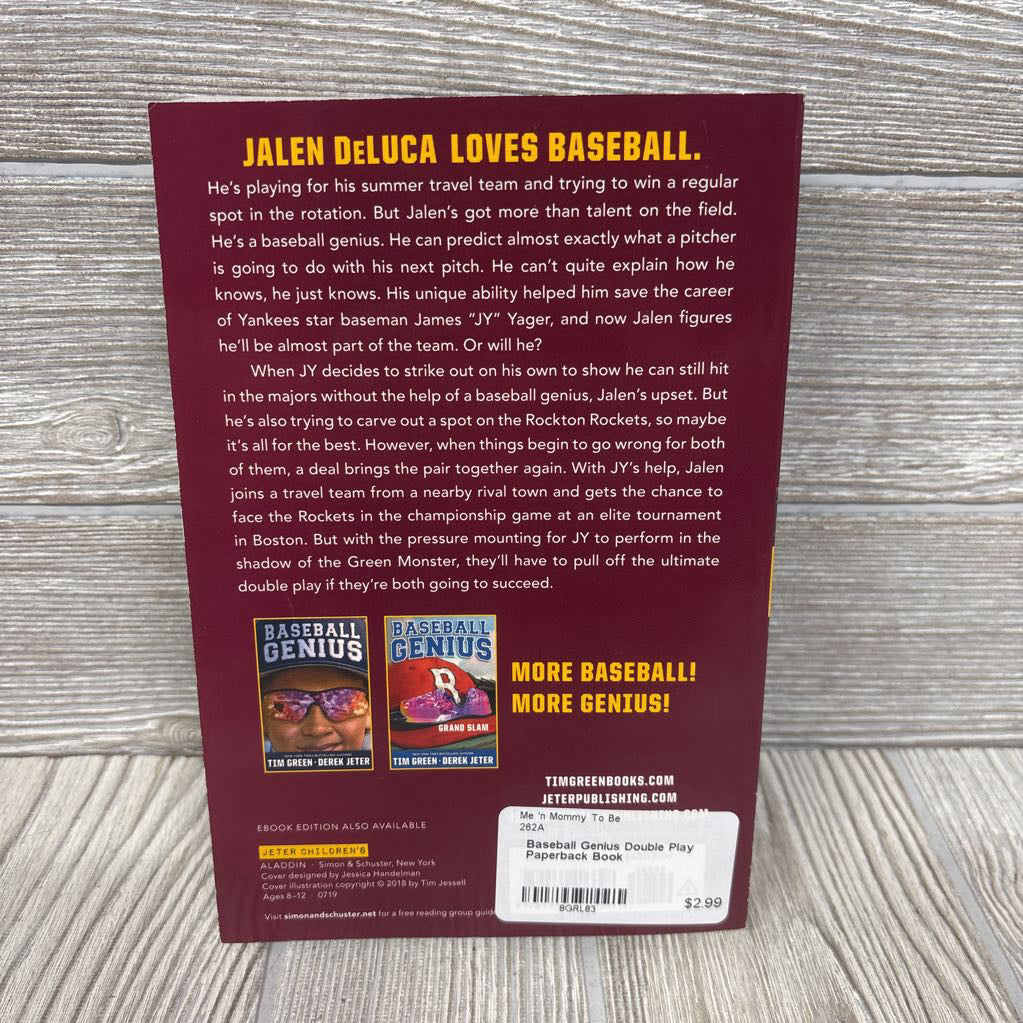 Baseball Genius Double Play Paperback Book