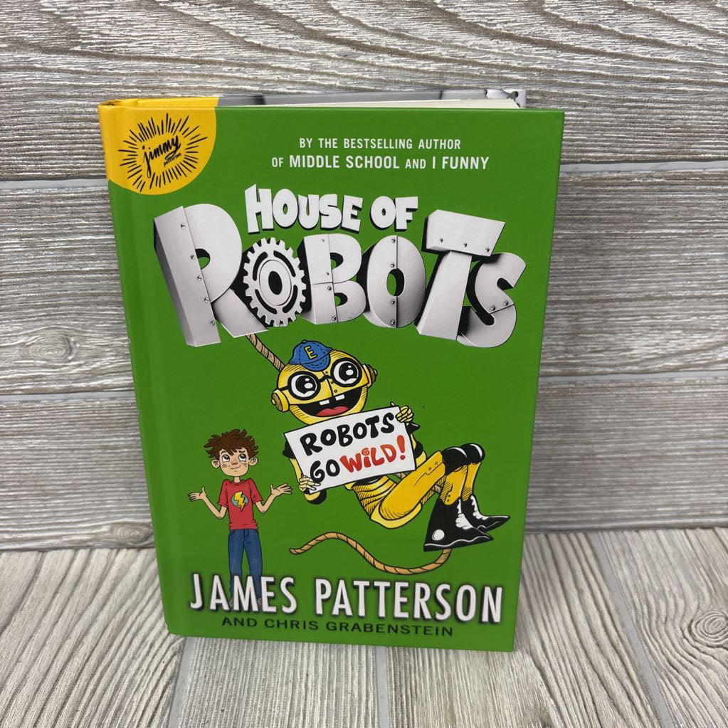 House Of Robots Robots Go Wild Hardcover Book