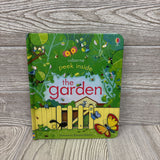 Usborne Peek Inside The Garden Board Book