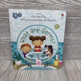 Usborne Lift-The-Flap Very First Questions And Answers What Are Germs? Board Book