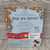 Usborne Lift-The-Flap Very First Questions And Answers What Are Germs? Board Book