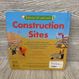 Usborne Lift And Look Construction Sites Board Book