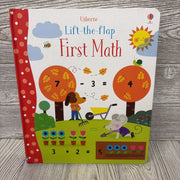 Usborne Lift-The-Flap First Math Board Book