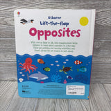 Usborne Lift-The-Flap Opposites Board Book