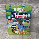 Bluey 5 Minute Stories Hardcover Book