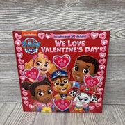 Paw Patrol We Love Valentine's Day Hardcover Book