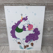 Holly Jolly Kitty-Corn Hardcover Book