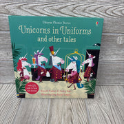 Usborne Phonics Stories Unicorns In Uniforms And Other Tales Hardcover Book