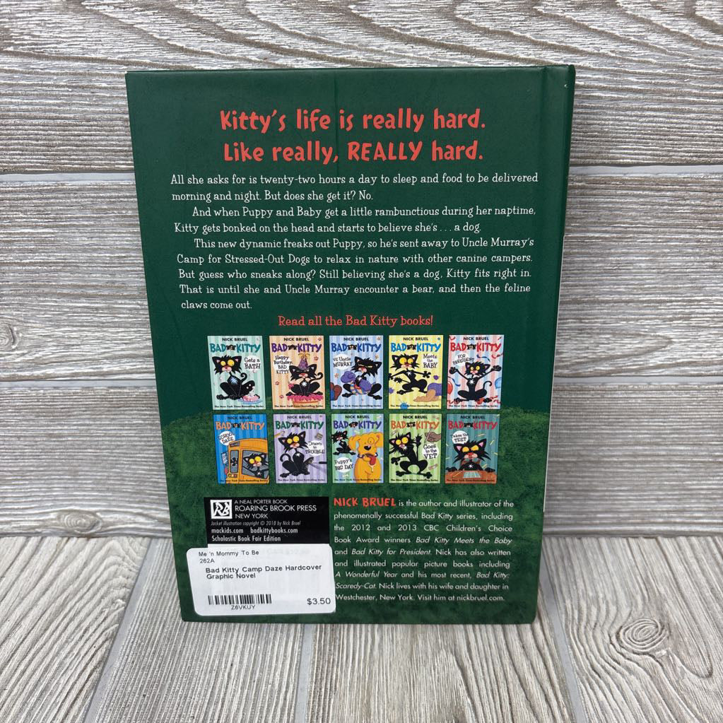 Bad Kitty Camp Daze Hardcover Graphic Novel