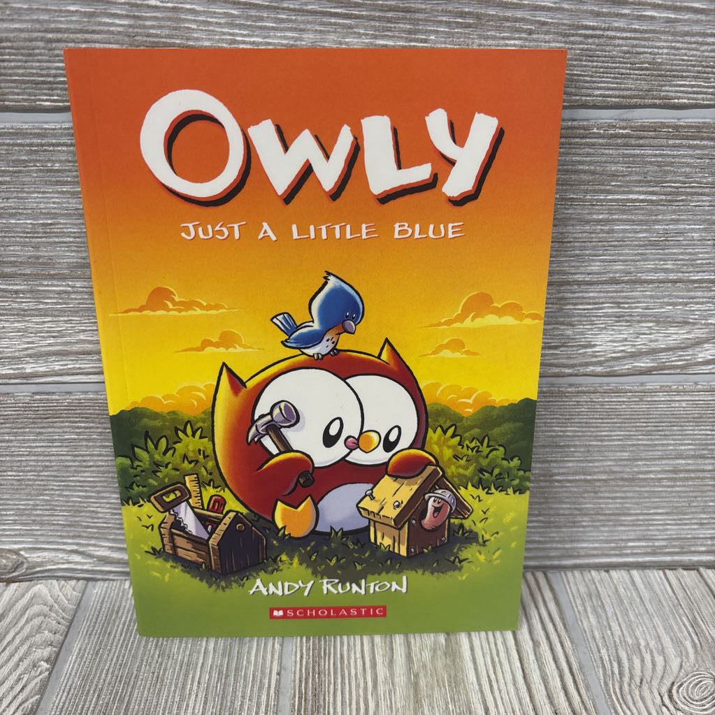 Owly Just A Little Blue Paperback Graphic Novel