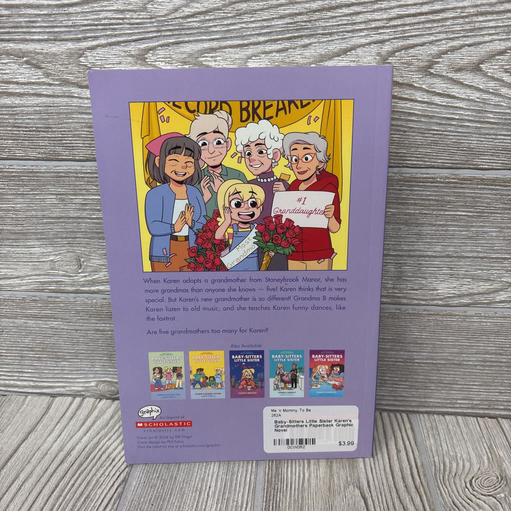 Baby-Sitters Little Sister Karen's Grandmothers Paperback Graphic Novel