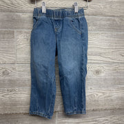 Pull On Barrel Leg Jeans 3T