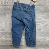 Pull On Barrel Leg Jeans 3T