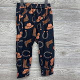 Crewneck My First Rodeo & Harem Joggers Cowboy Hats Boots 12-18M