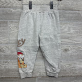 Crewneck Gift & Jogger Sweatpants Santa Hats 3T