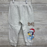 Crewneck Gift & Jogger Sweatpants Santa Hats 3T