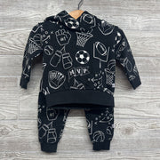 Hoodie & Harem Jogger Sweatpants 6-9M