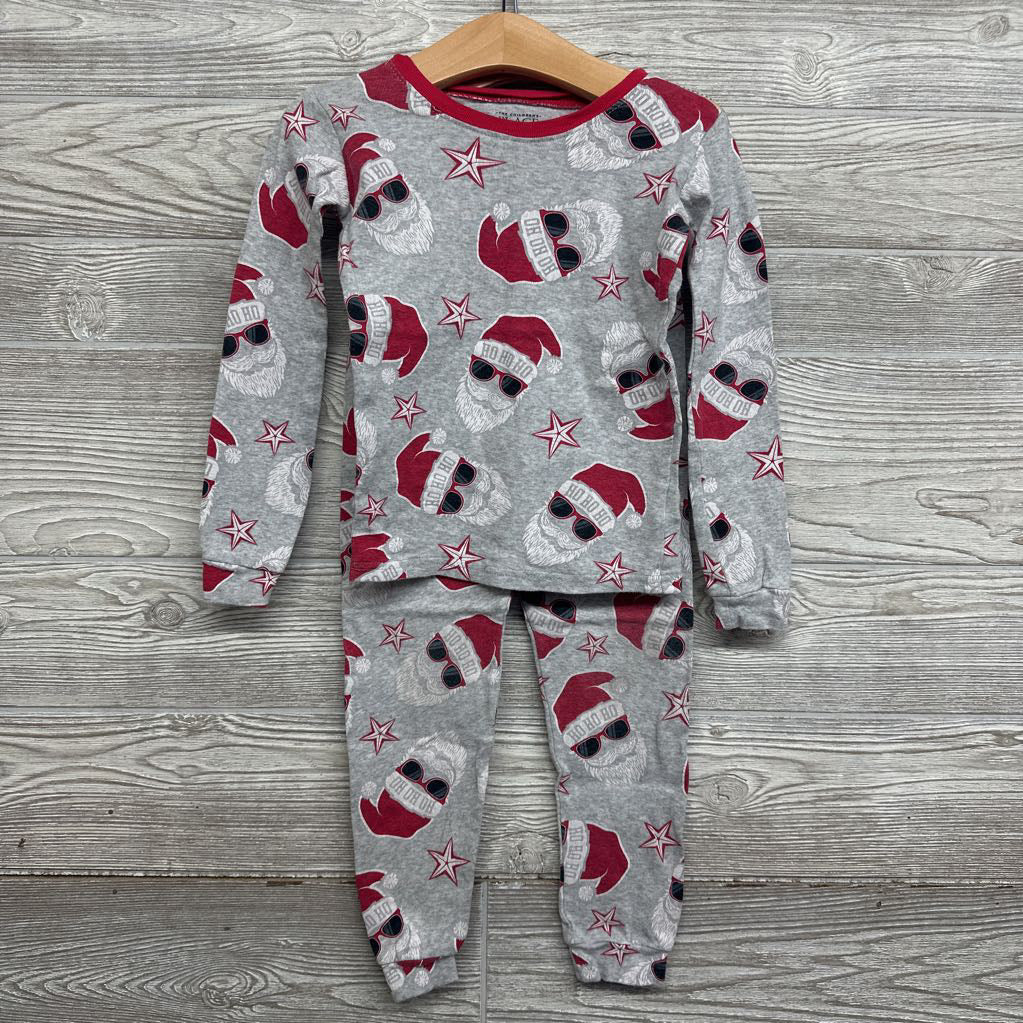 2 Pc LS PJs Santas Ho Ho Ho 5T