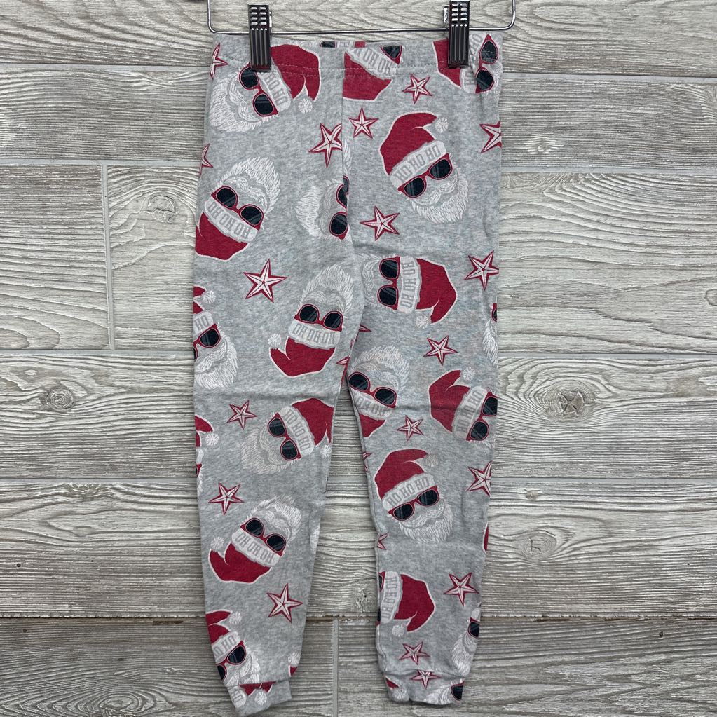 2 Pc LS PJs Santas Ho Ho Ho 5T