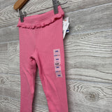 NEW Ribbed Leggings Ruffle 24M