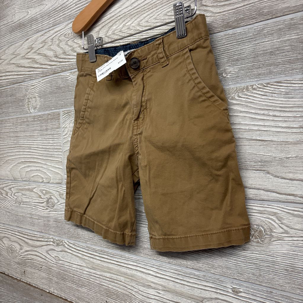 Flat Front Shorts 7